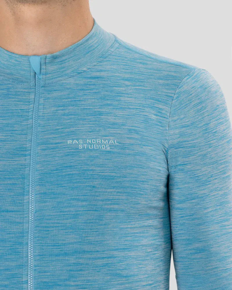 PAS NORMAL STUDIOS ESCAPISM Knit SS Jersey - Blue - Image 4