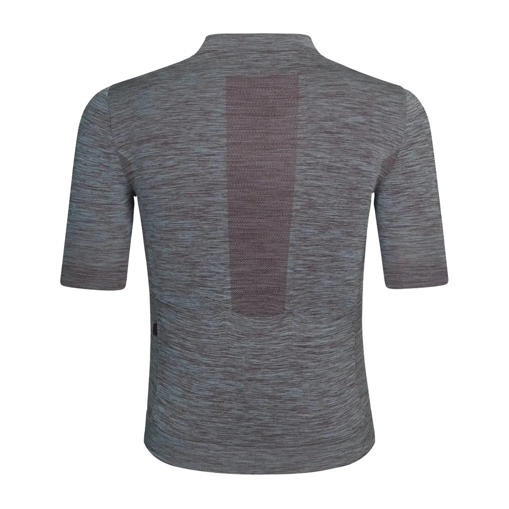 PAS NORMAL STUDIOS ESCAPISM Knit SS Jersey - Dusty Blue - Image 2