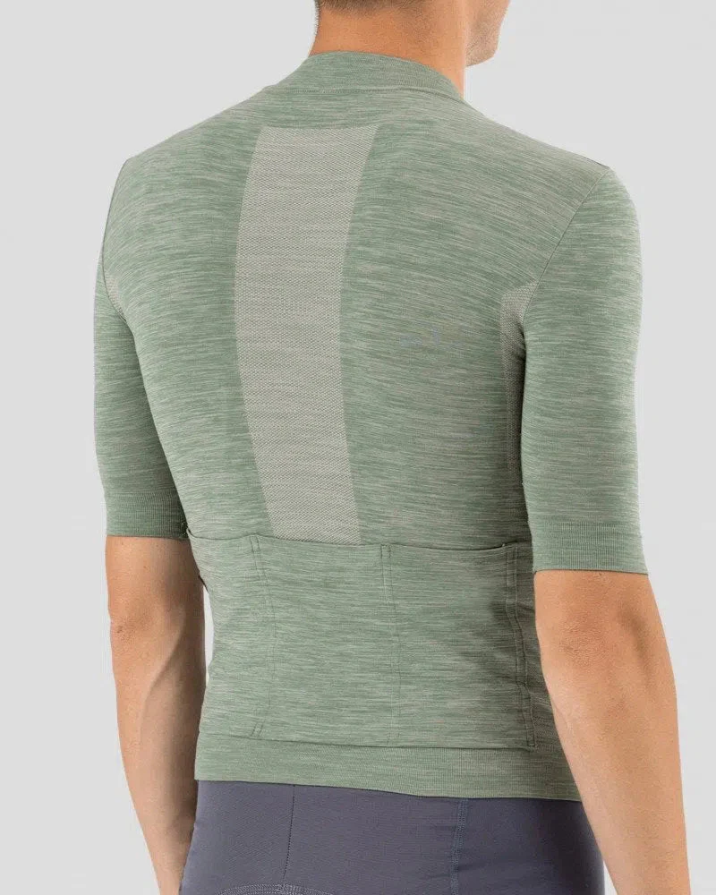PAS NORMAL STUDIOS ESCAPISM Knit SS Jersey - Medium Grey - Image 4