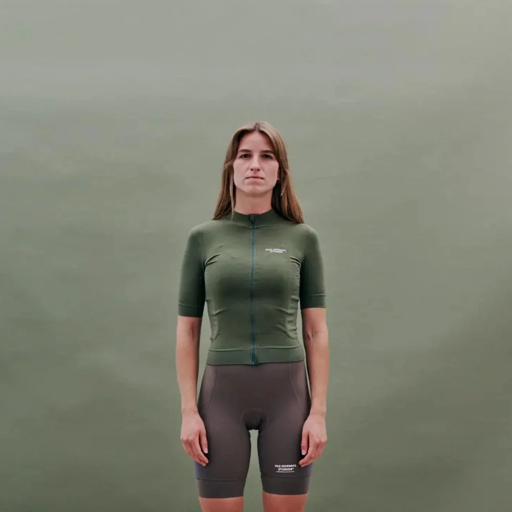 PAS NORMAL STUDIOS Escapism Knit Women Jersey - Dark Moss - Image 4