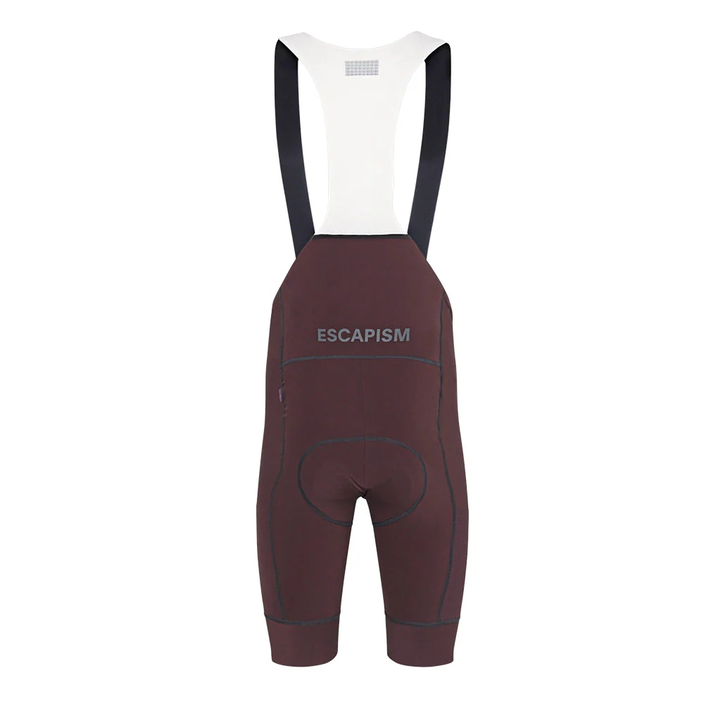 PAS NORMAL STUDIOS ESCAPISM Light Bib Shorts - Dark Red - Image 2