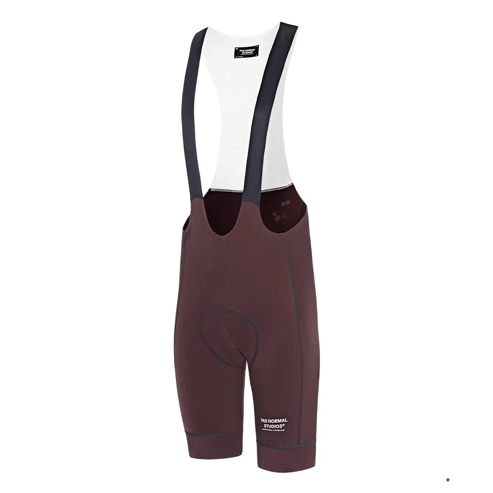 PAS NORMAL STUDIOS ESCAPISM Light Bib Shorts - Dark Red - Image 3