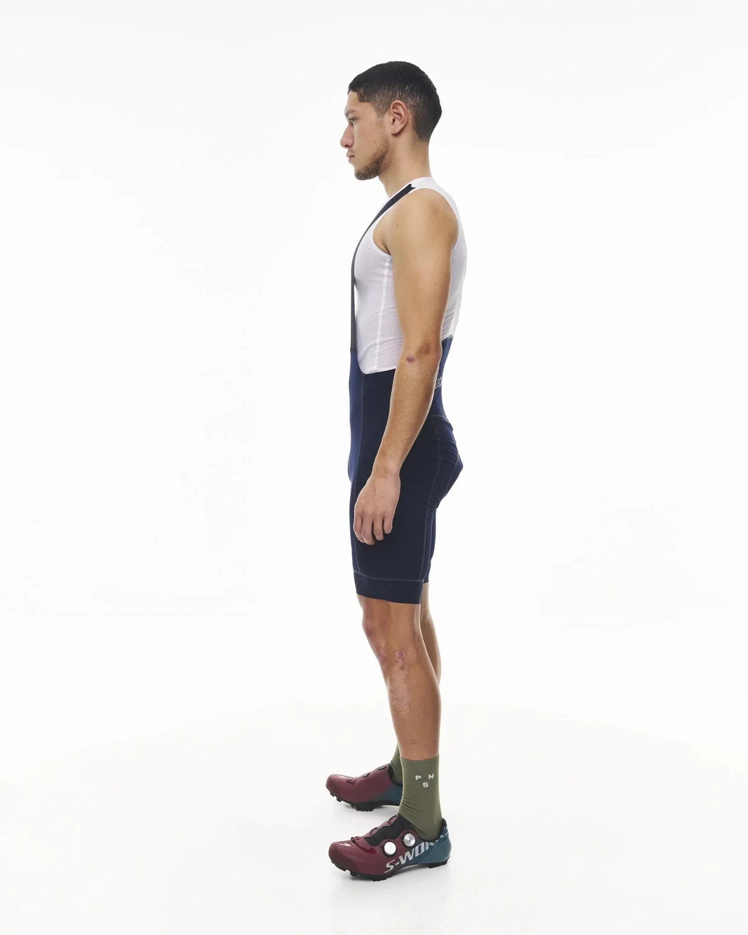 PAS NORMAL STUDIOS ESCAPISM Light Bib Shorts - Night Blue - Image 4