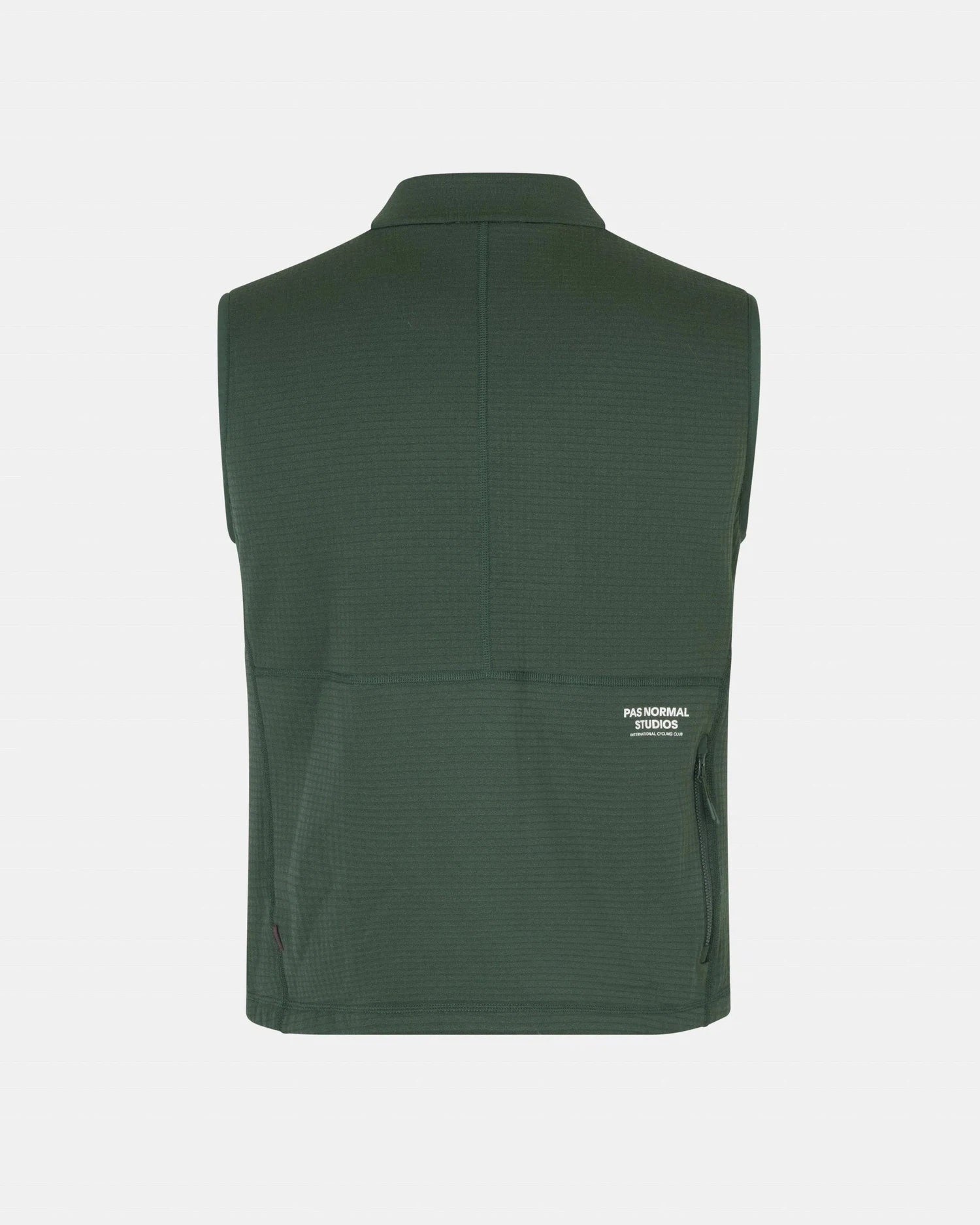 PAS NORMAL STUDIOS ESCAPISM Performance Fleece Vest - Petroleum - Image 2