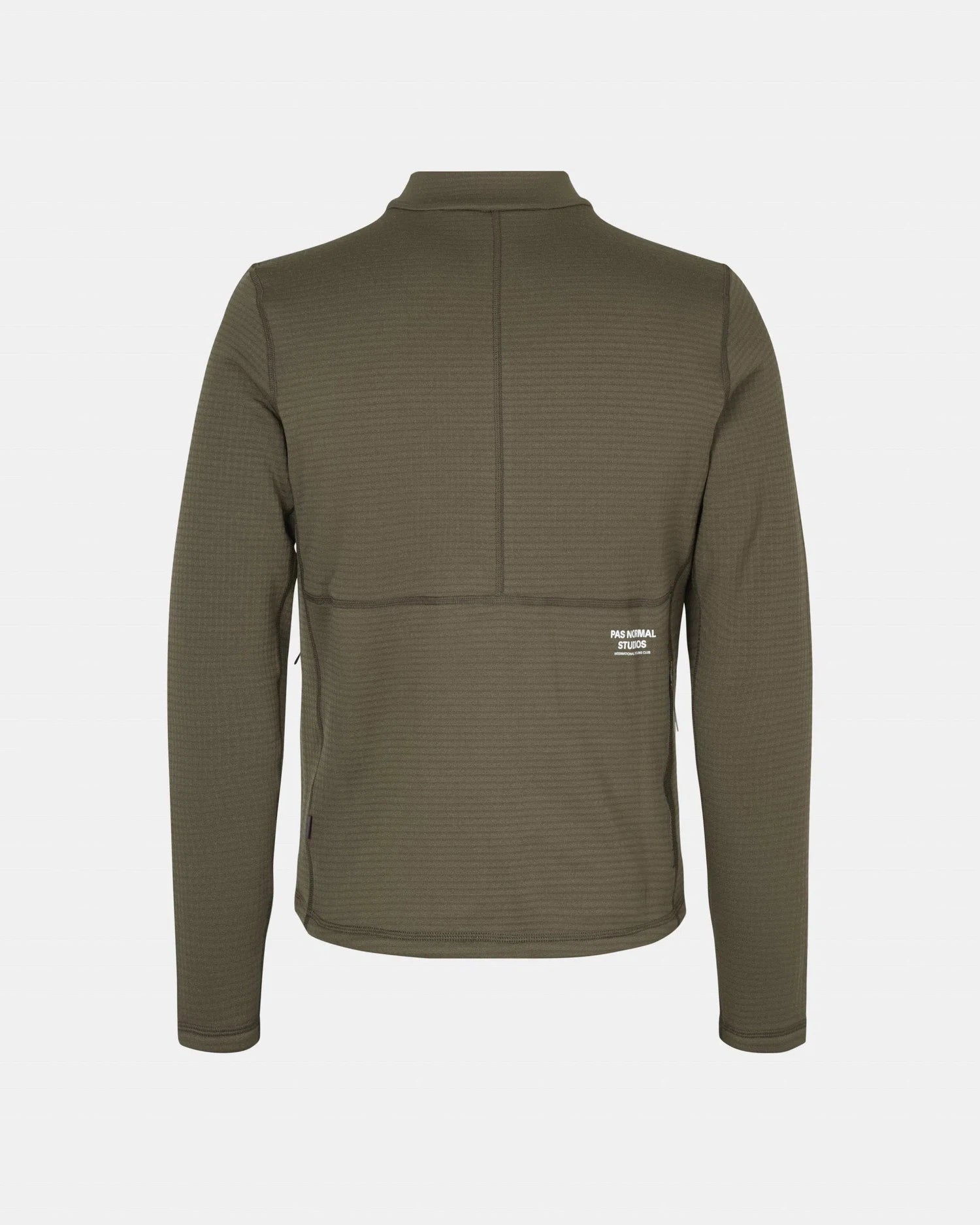 PAS NORMAL STUDIOS ESCAPISM Performance Fleece Zip Jersey - Dark Stone - Image 2