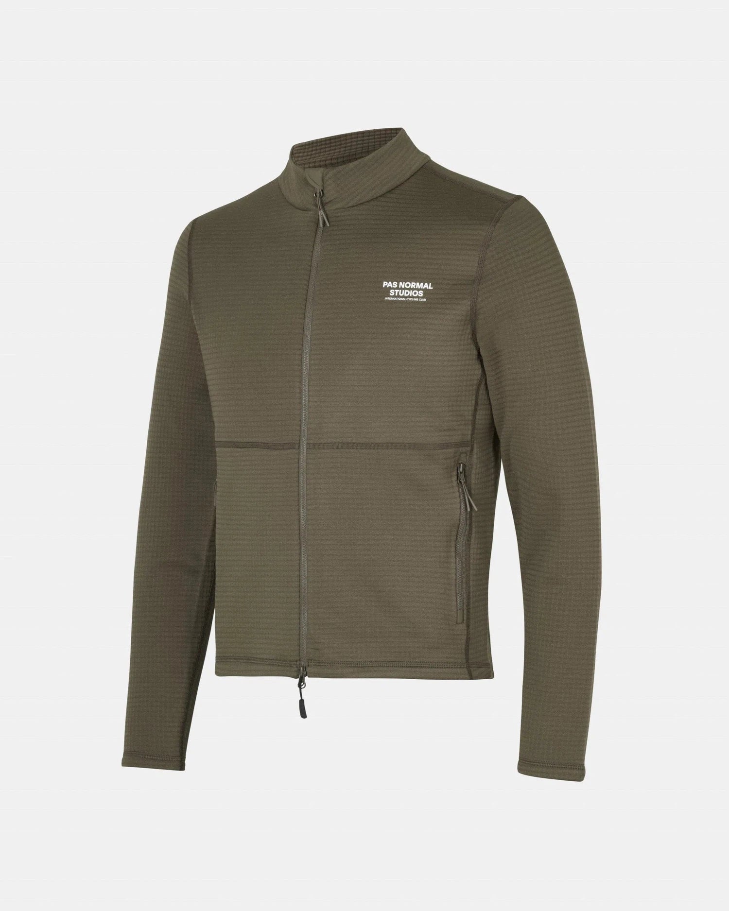 PAS NORMAL STUDIOS ESCAPISM Performance Fleece Zip Jersey - Dark Stone - Image 3