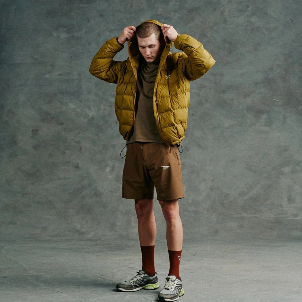 PAS NORMAL STUDIOS Off Race Shorts - Army Brown - Image 3