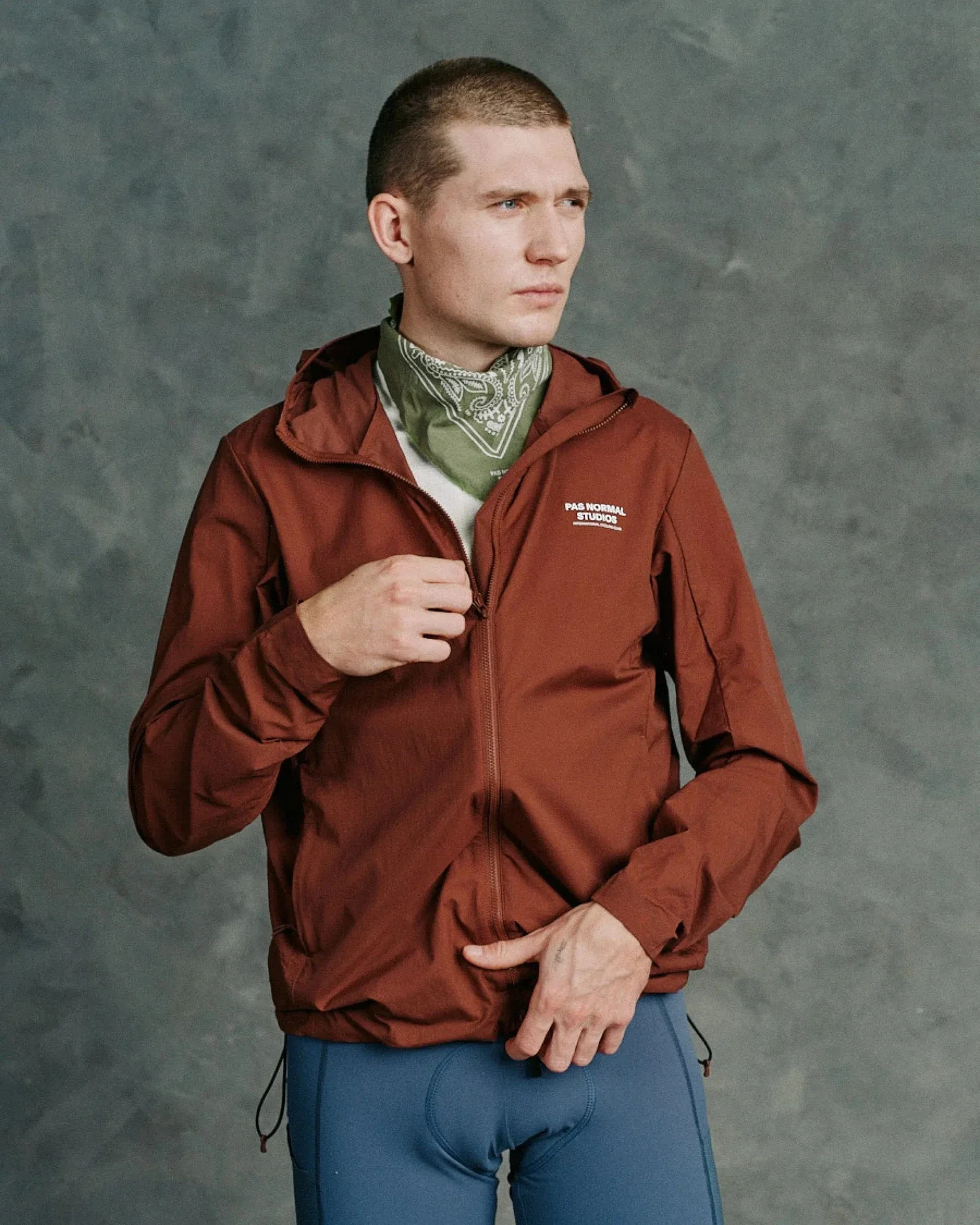 PAS NORMAL STUDIOS ESCAPISM Stow Away Jacket - Rust - Image 4