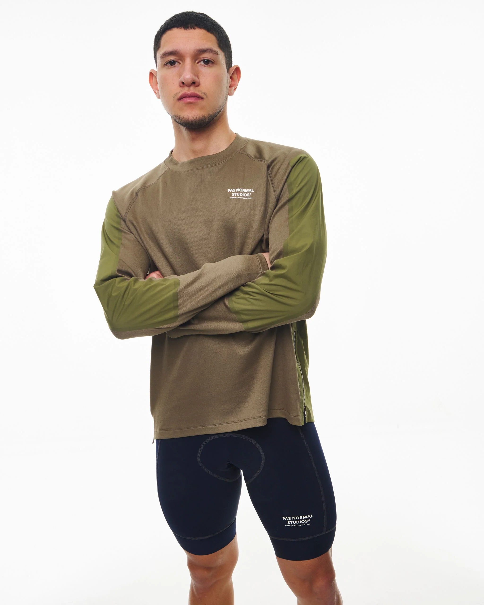 PAS NORMAL STUDIOS  Escapism Technical LS T-Shirt - Earth - Image 3