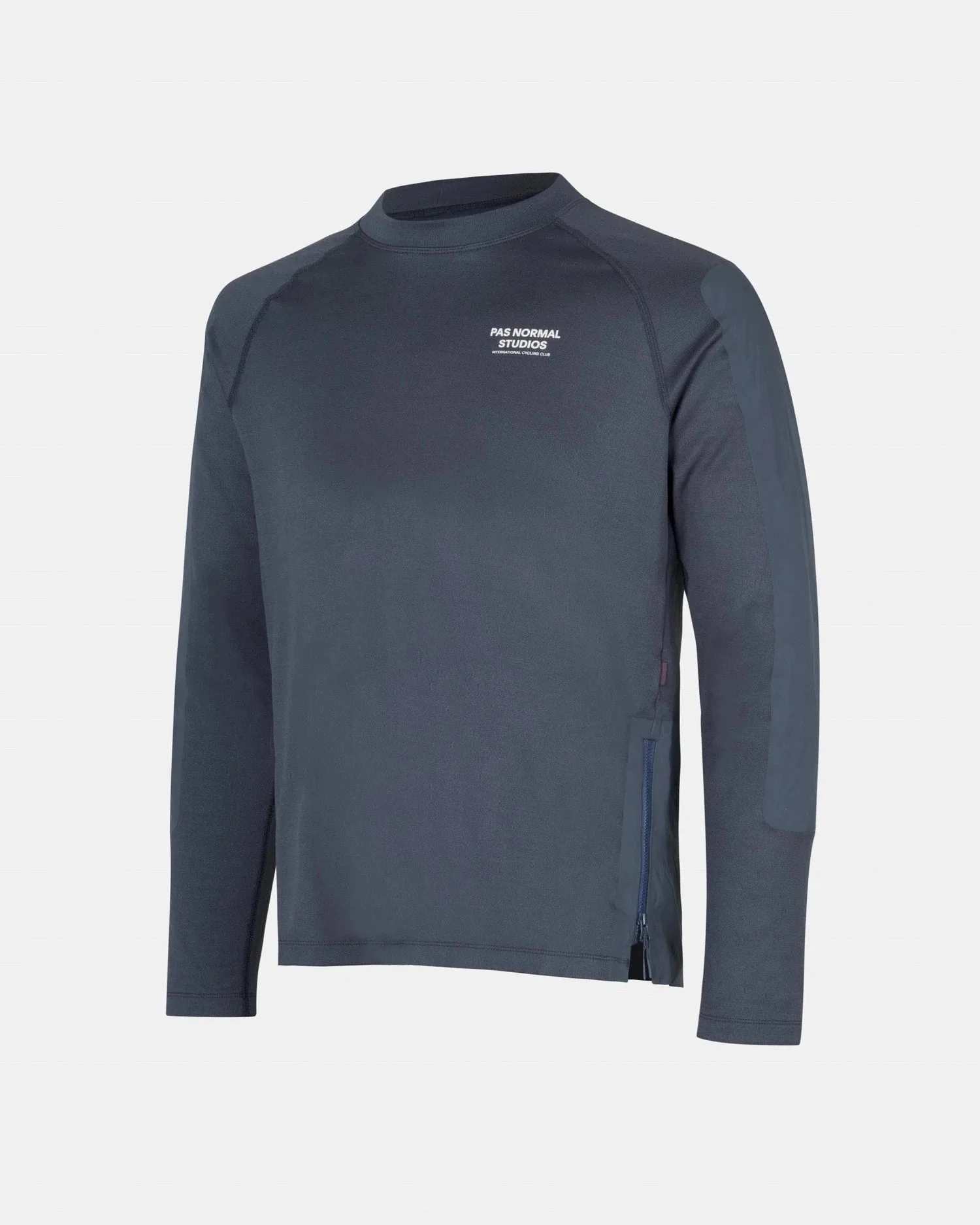 PAS NORMAL STUDIOS ESCAPISM Technical LS Tshirt - Classic Blue - Image 3