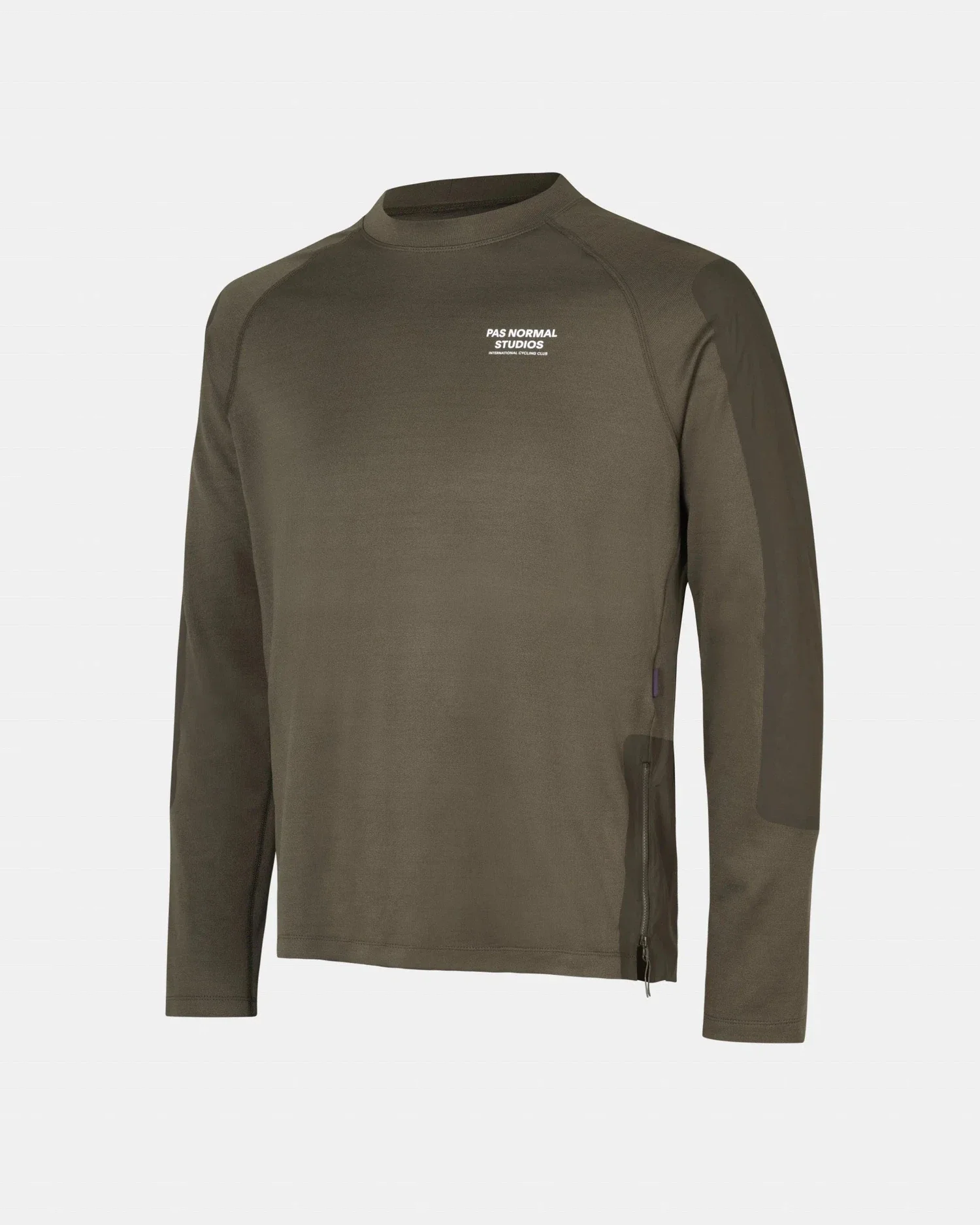 PAS NORMAL STUDIOS ESCAPISM Technical LS Tshirt - Dark Stone - Image 3