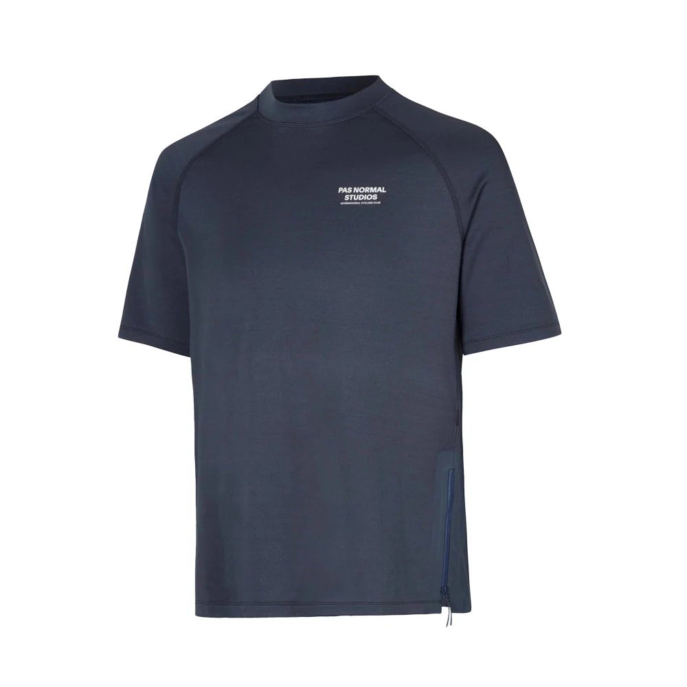 PAS NORMAL STUDIOS ESCAPISM Technical SS Tshirt - Classic Blue - Image 3