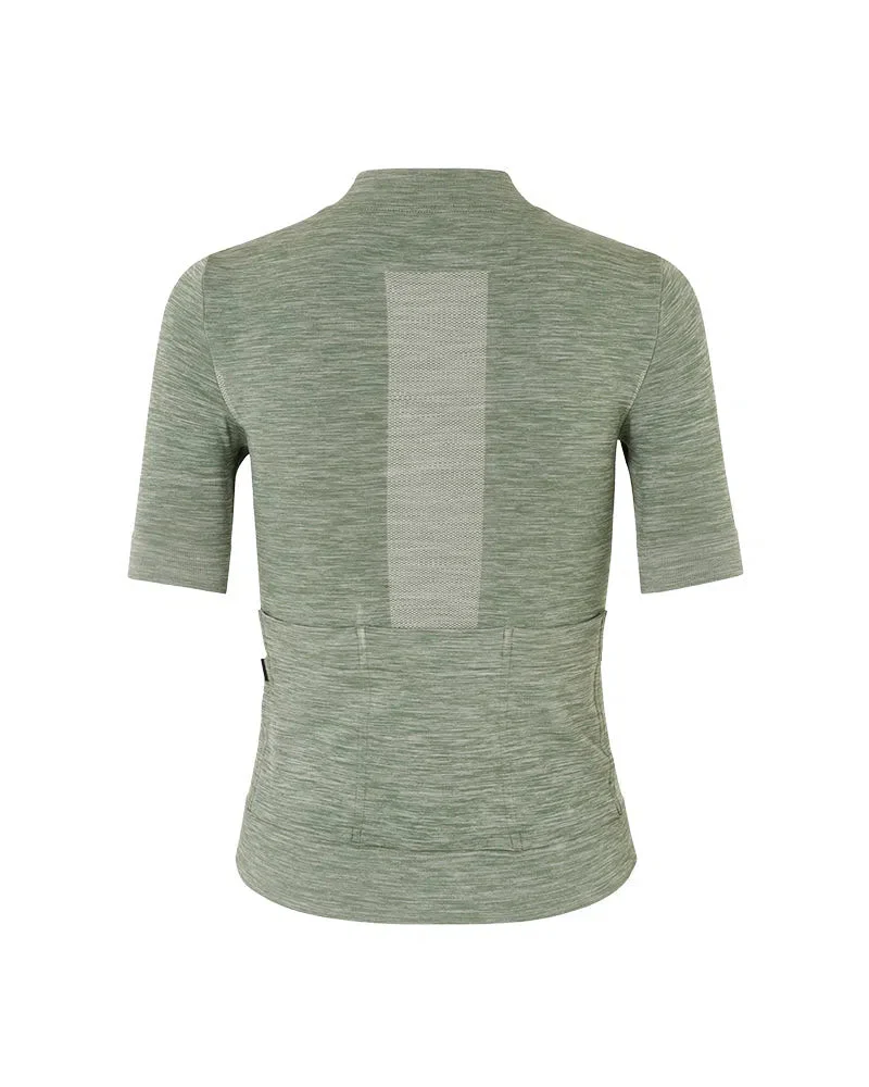 PAS NORMAL STUDIOS ESCAPISM Women Knit SS Jersey - Medium Grey - Image 2