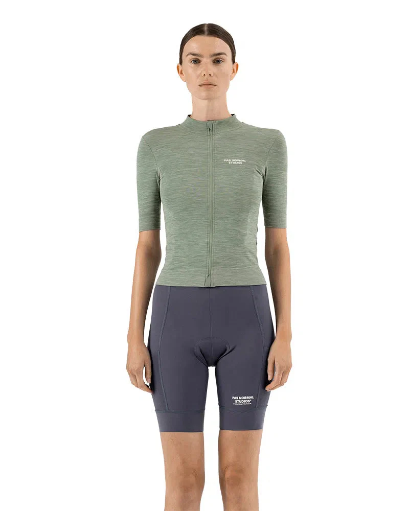 PAS NORMAL STUDIOS ESCAPISM Women Knit SS Jersey - Medium Grey - Image 4