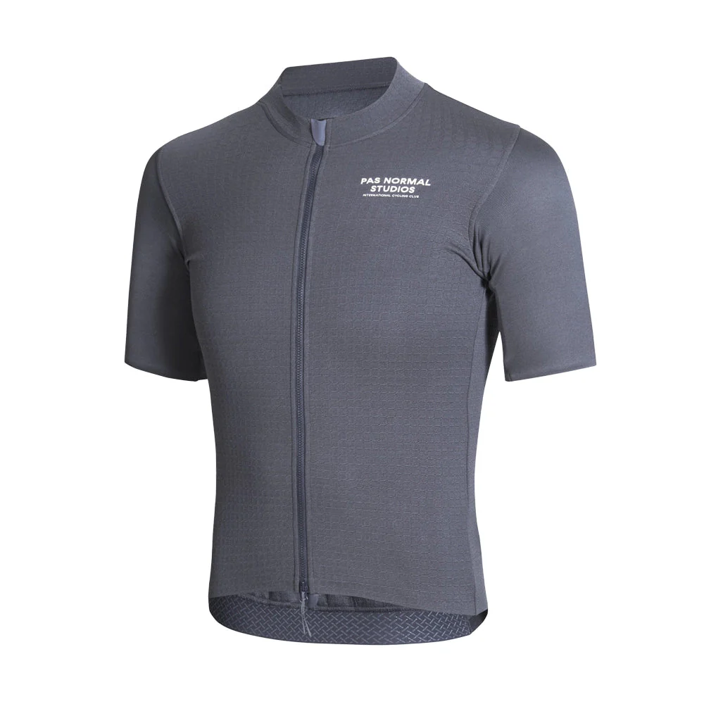PAS NORMAL STUDIOS Escapism Wool SS Jersey - Steel - Image 2