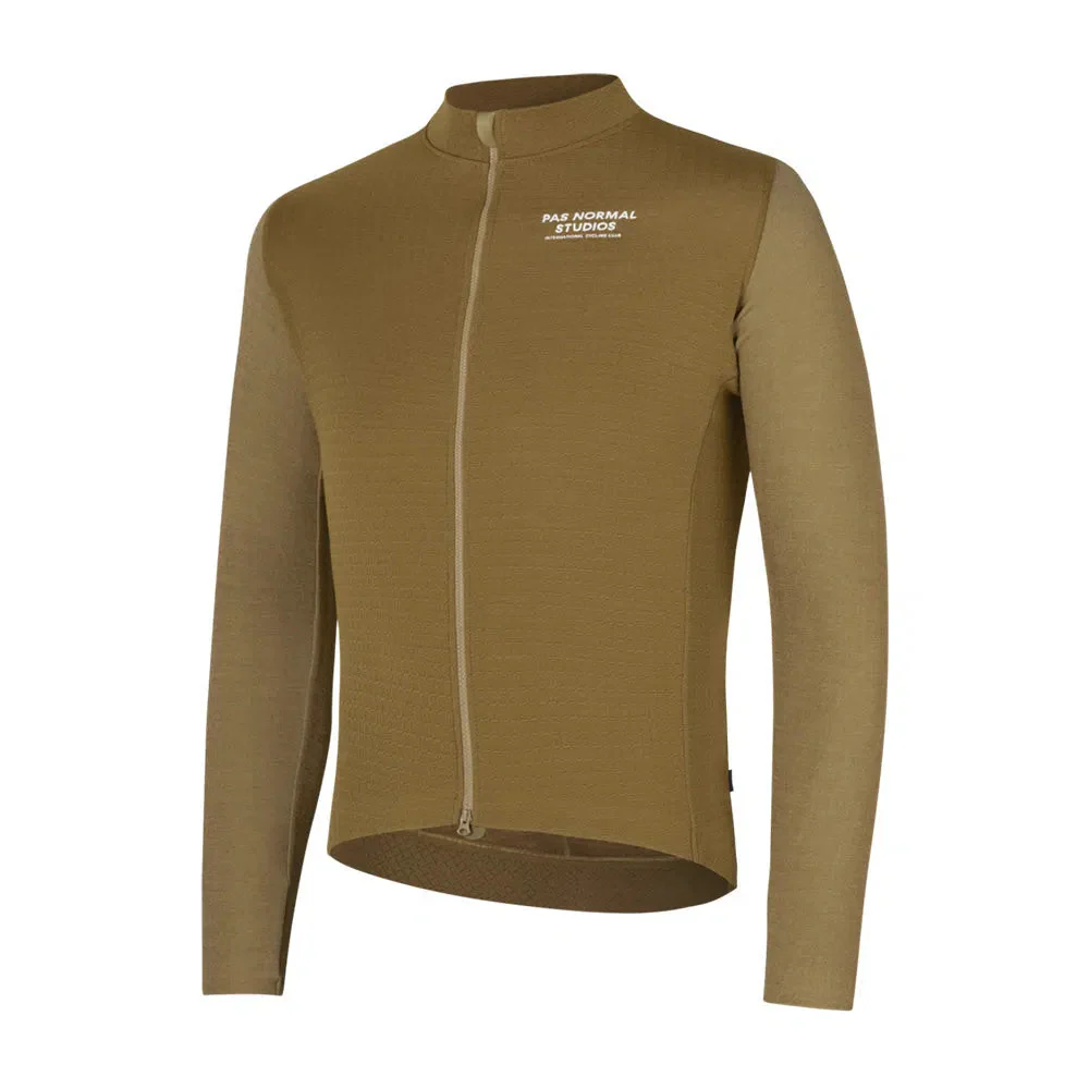 PAS NORMAL STUDIOS ESCAPISM Wool LS Jersey - Cinnamon - Image 3