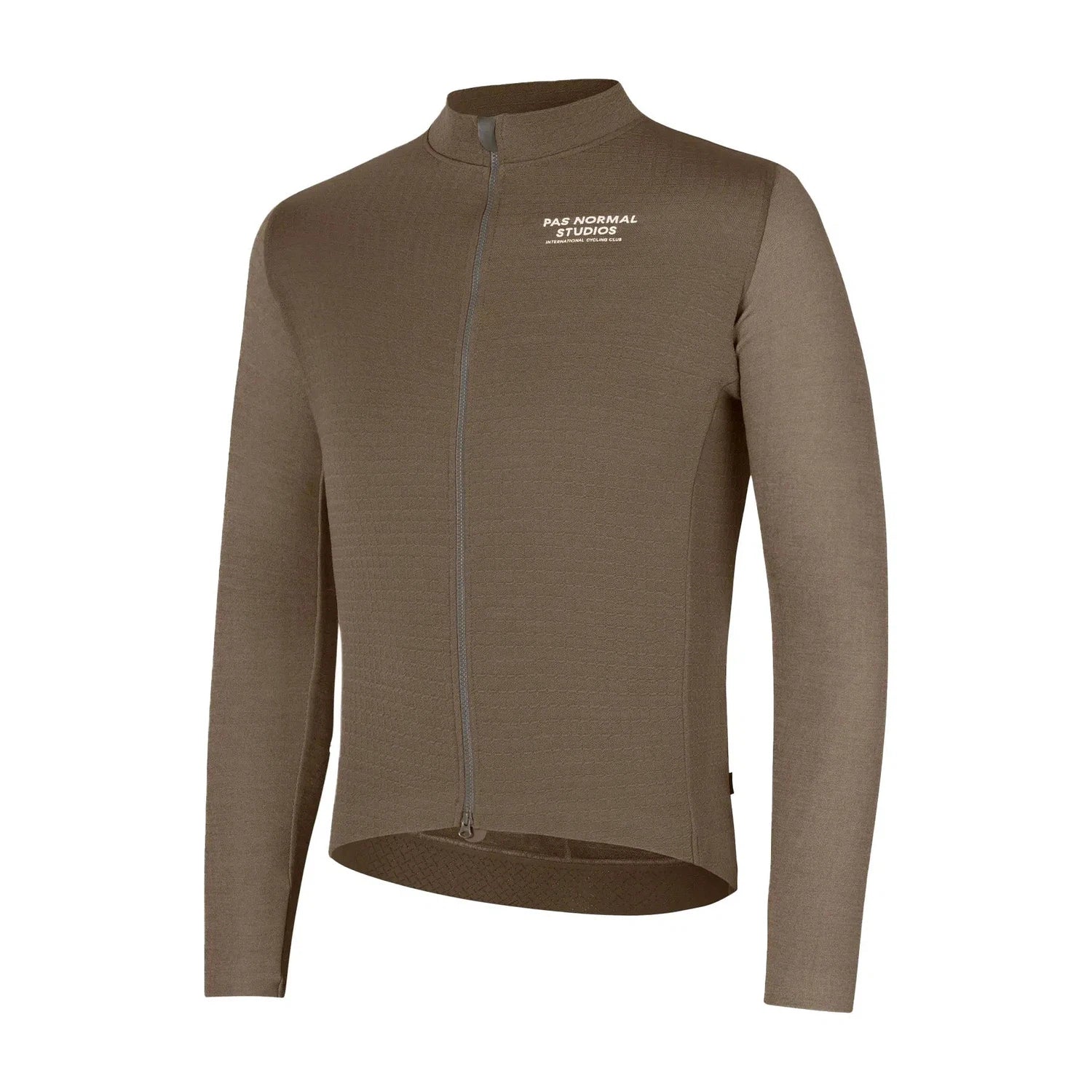 PAS NORMAL STUDIOS ESCAPISM Wool LS Jersey - Dark Stone - Image 2