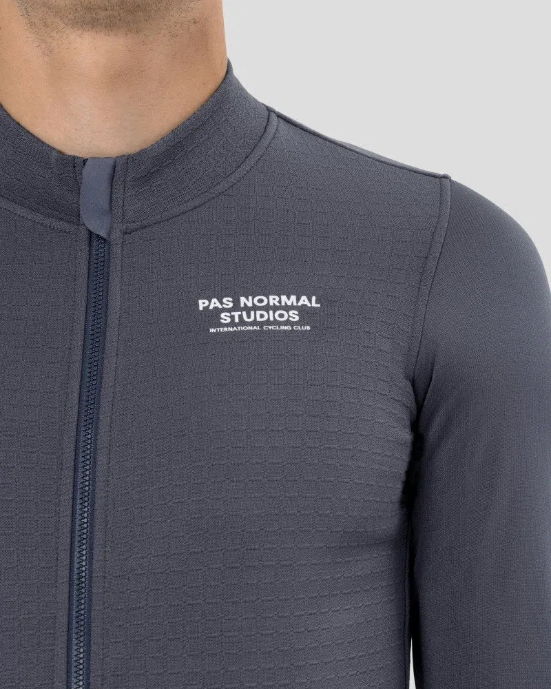 PAS NORMAL STUDIOS ESCAPISM Wool LS Jersey - Steel - Image 4