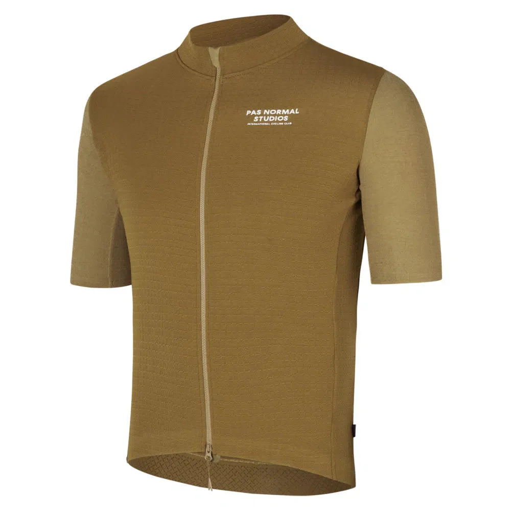 PAS NORMAL STUDIOS ESCAPISM Wool SS Jersey - Cinnamon - Image 3