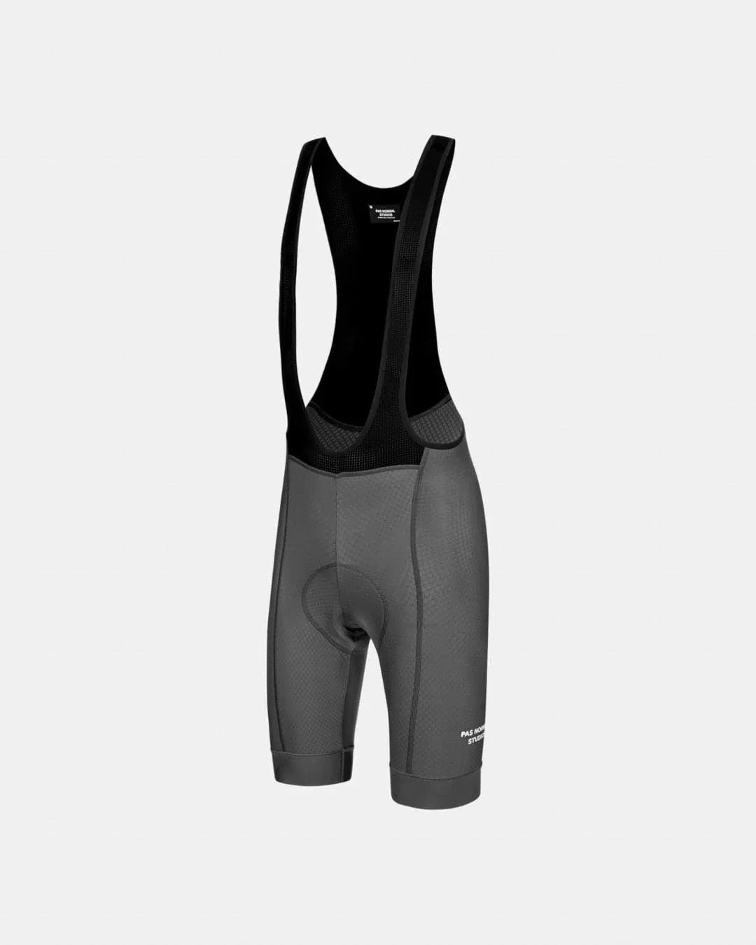 PAS NORMAL STUDIOS Essential Bib Shorts - Dark Grey - Image 3