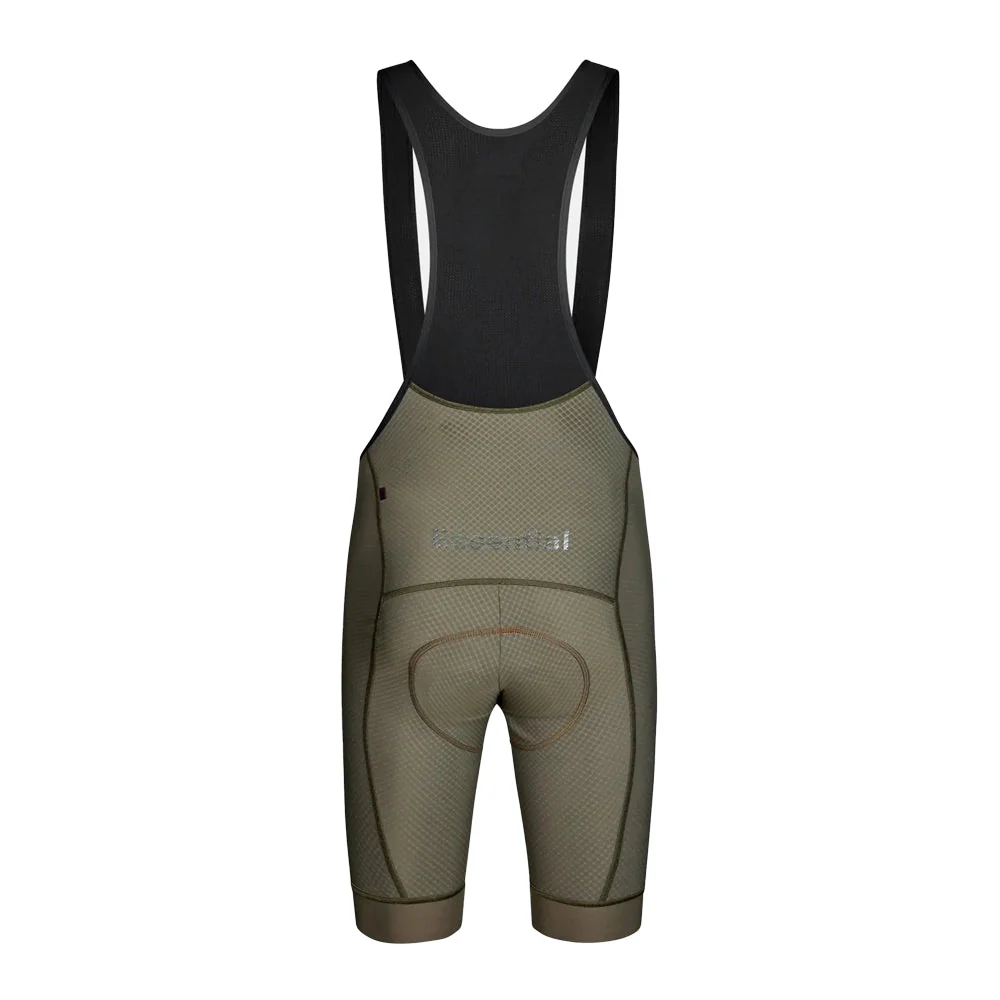 PAS NORMAL STUDIOS Essential Bib Shorts - Olive Green - Image 2