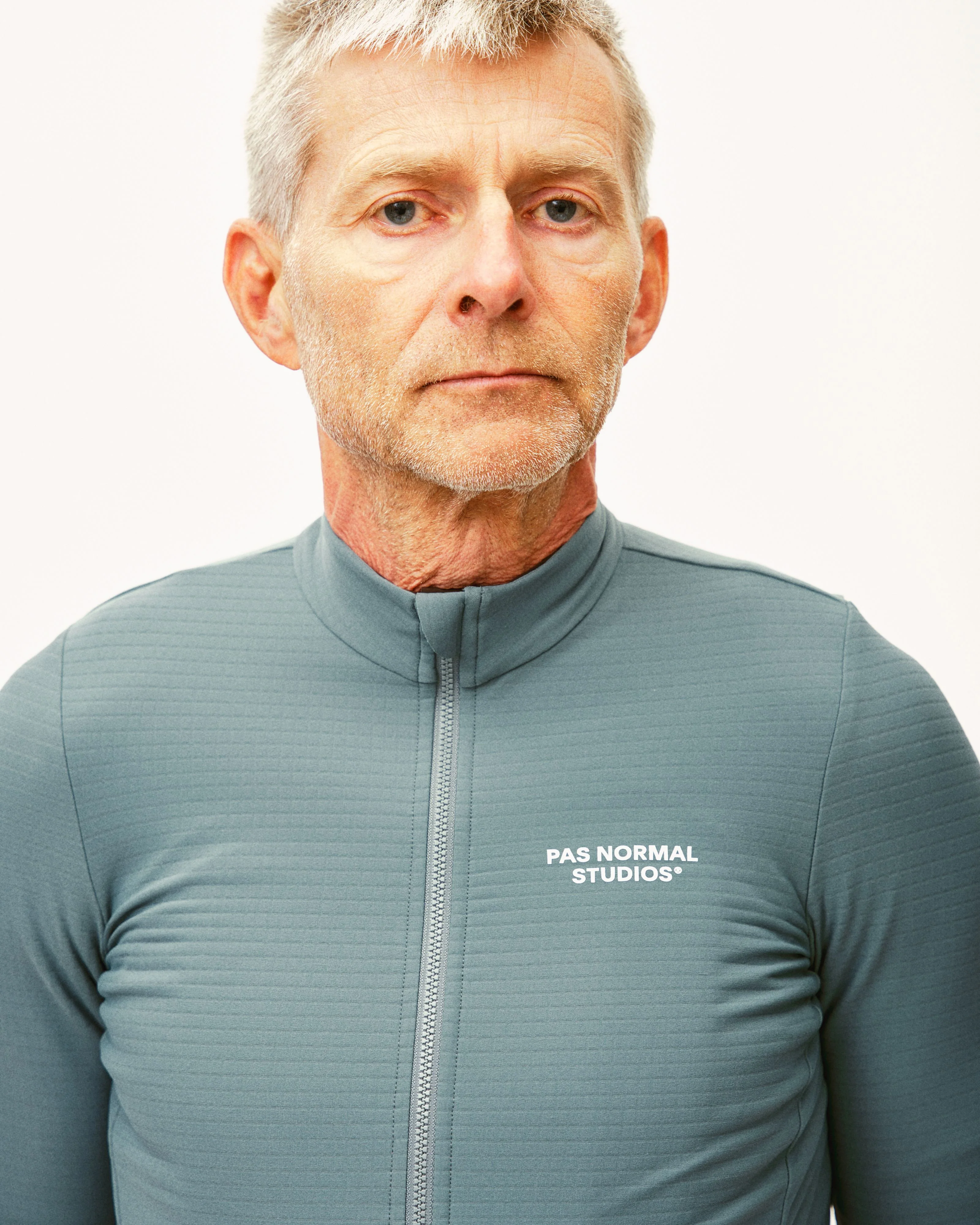 PAS NORMAL STUDIOS  Essential Long Sleeve Jersey - Grey Teal - Image 6