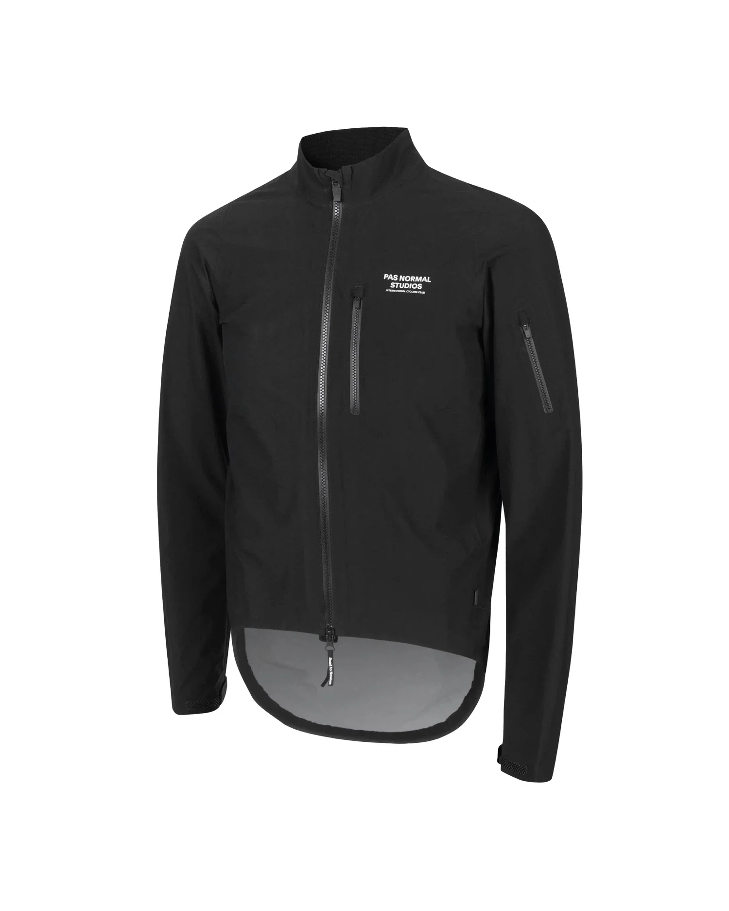 PAS NORMAL STUDIOS Essential Shield Jacket AW22 - Black - Image 3