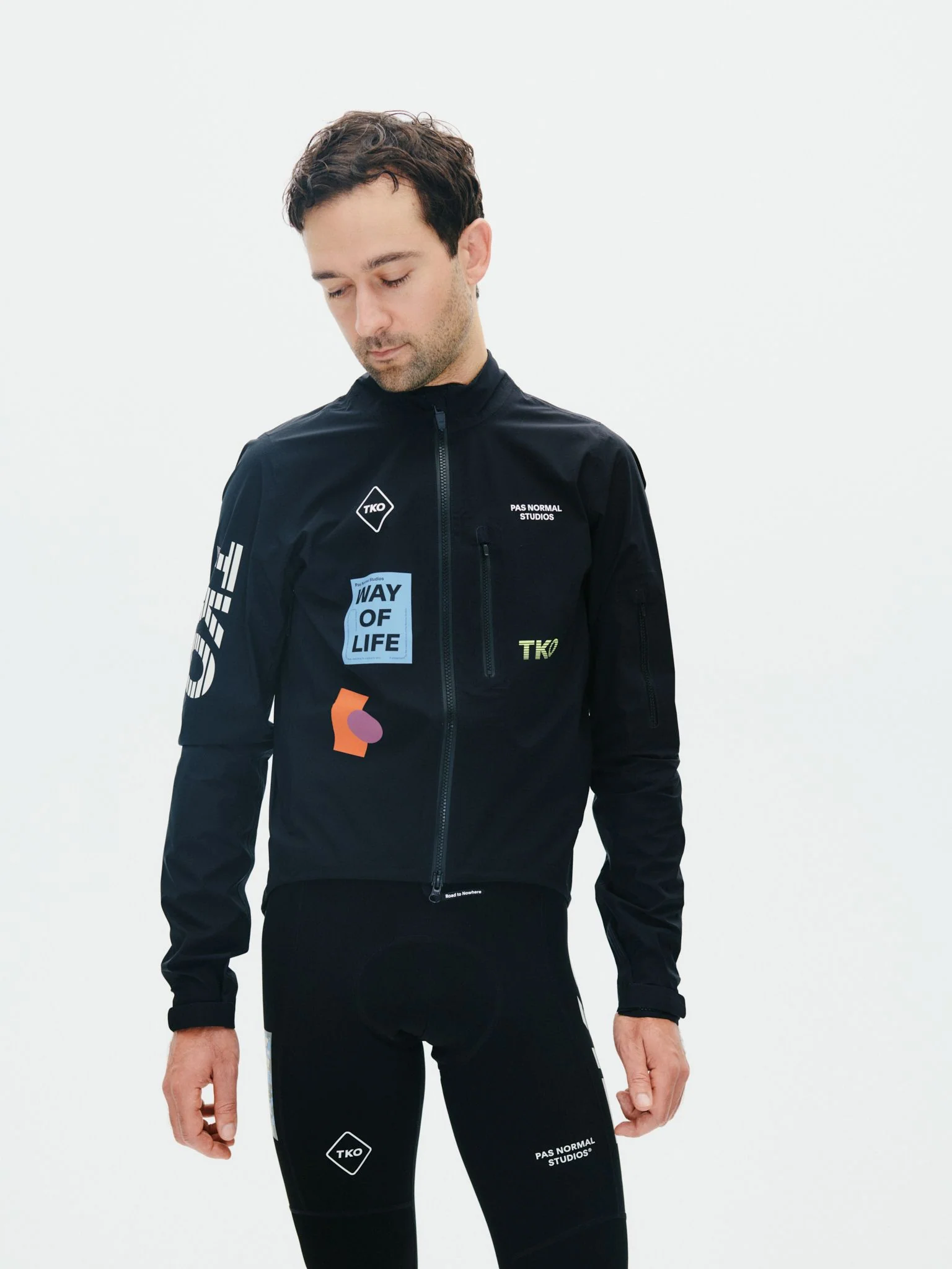 PAS NORMAL STUDIOS Essential Shield Jacket - Black - Image 3
