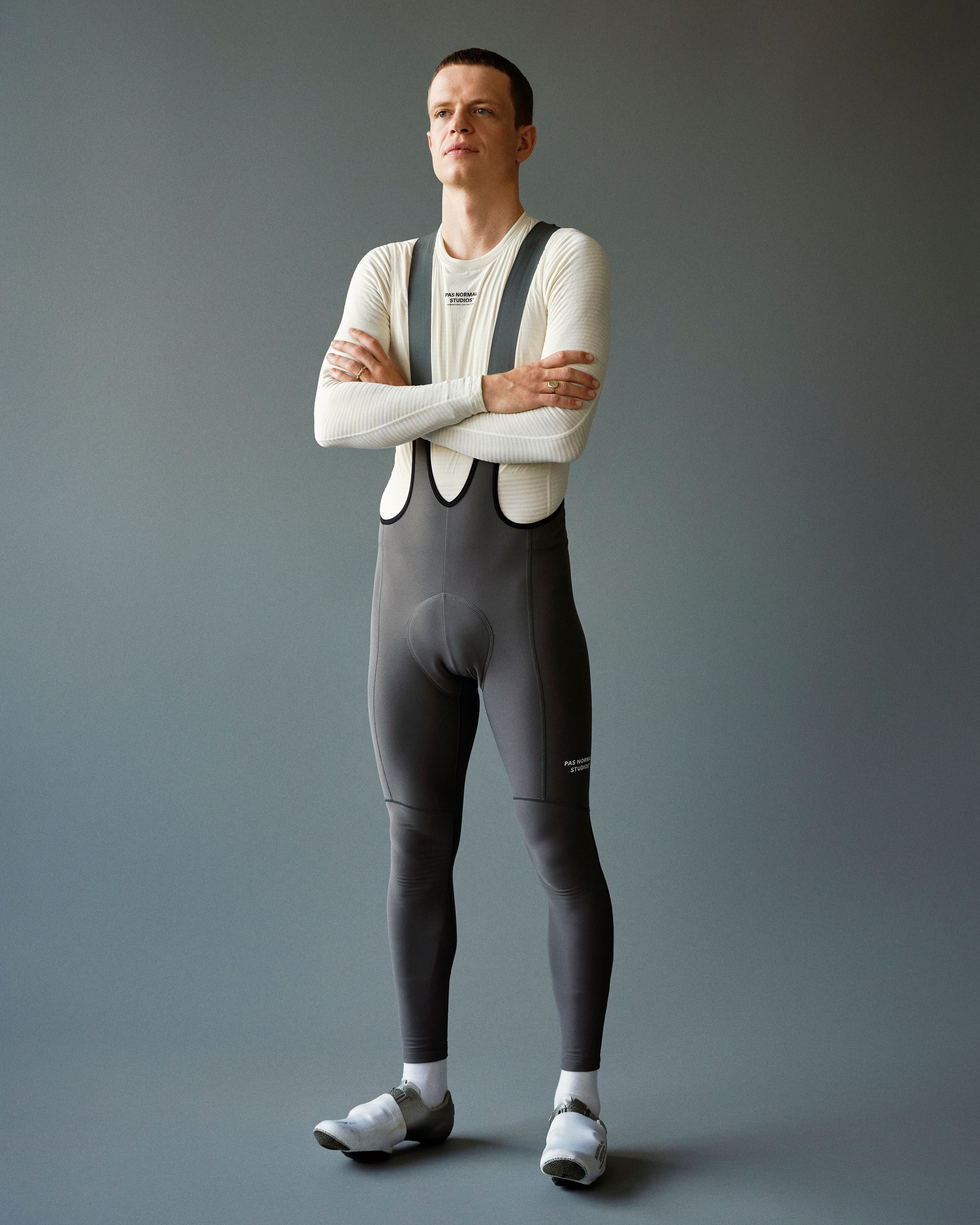 PAS NORMAL STUDIOS Essential Thermal Bibs - Stone Grey - Image 3