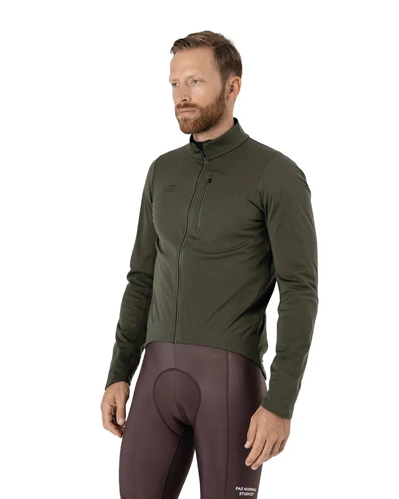 PAS NORMAL STUDIOS Essential Thermal Jacket - Olive - Image 3