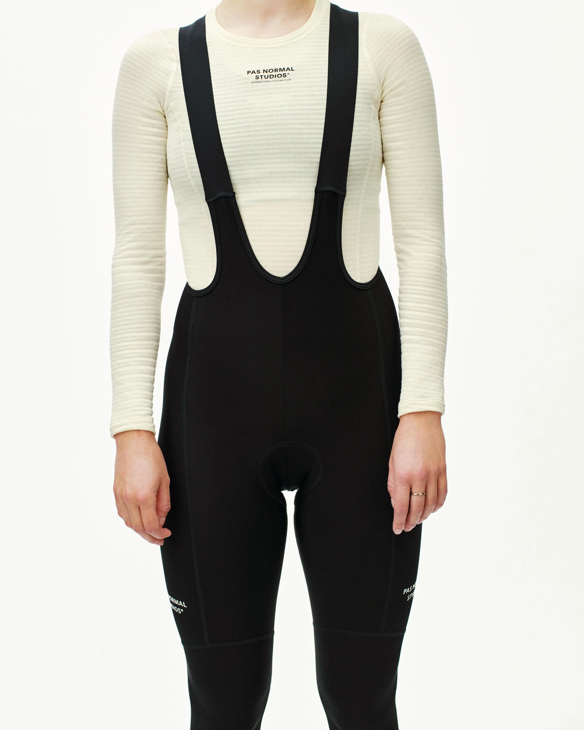 PAS NORMAL STUDIOS Essential Thermal Women Long Bibs - Black - Image 3