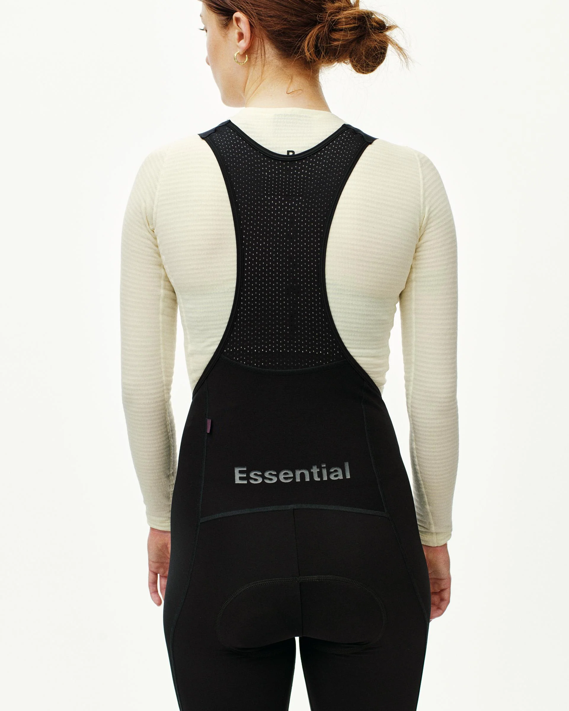 PAS NORMAL STUDIOS Essential Thermal Women Long Bibs - Black - Image 4