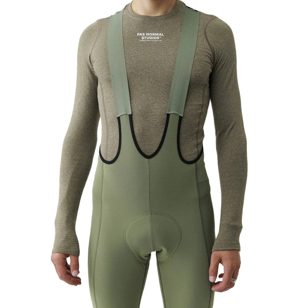 PAS NORMAL STUDIOS Essential Thermal Long Bibs - Dark Celeste - Image 4