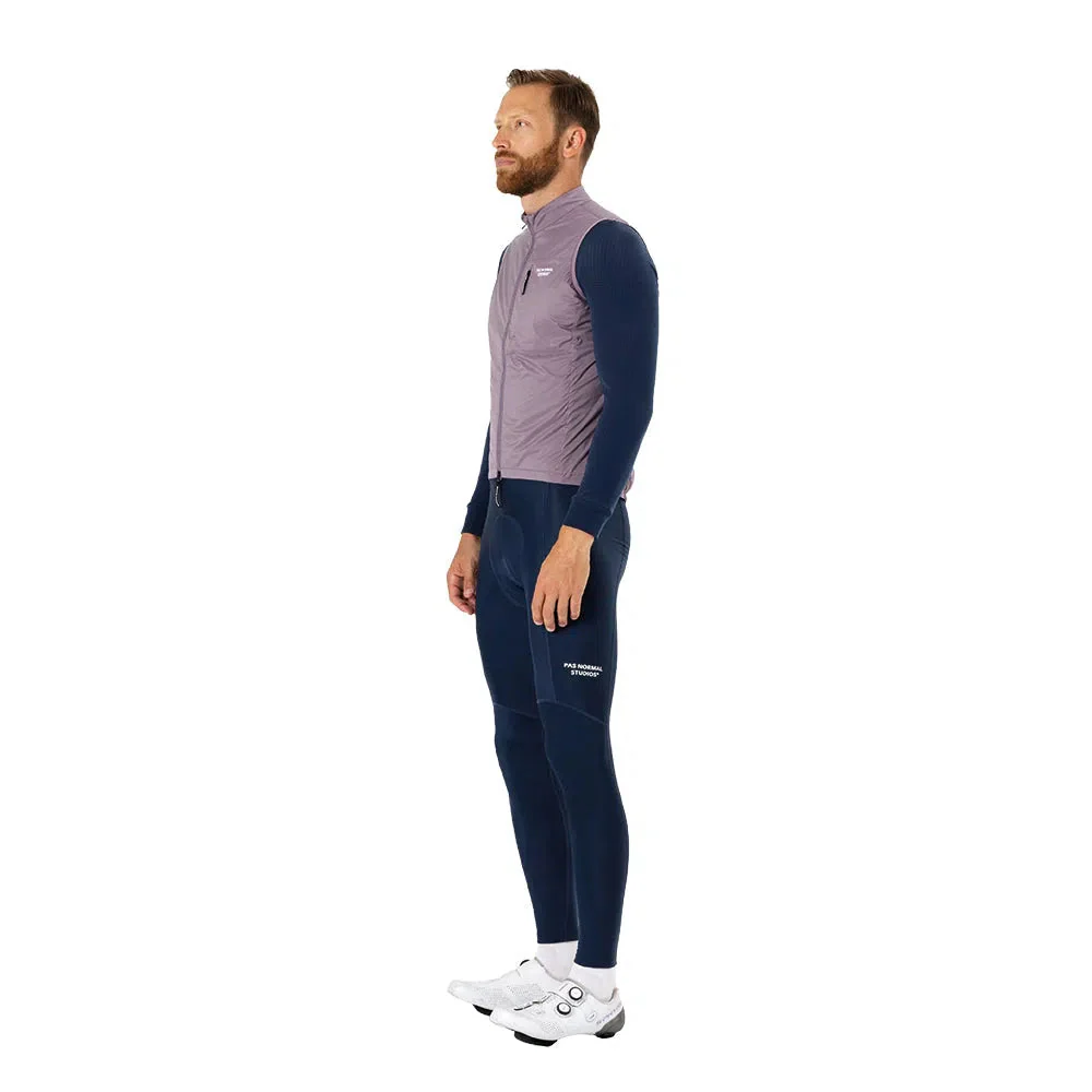 PAS NORMAL STUDIOS Essential Thermal Long Bibs - Navy - Image 5