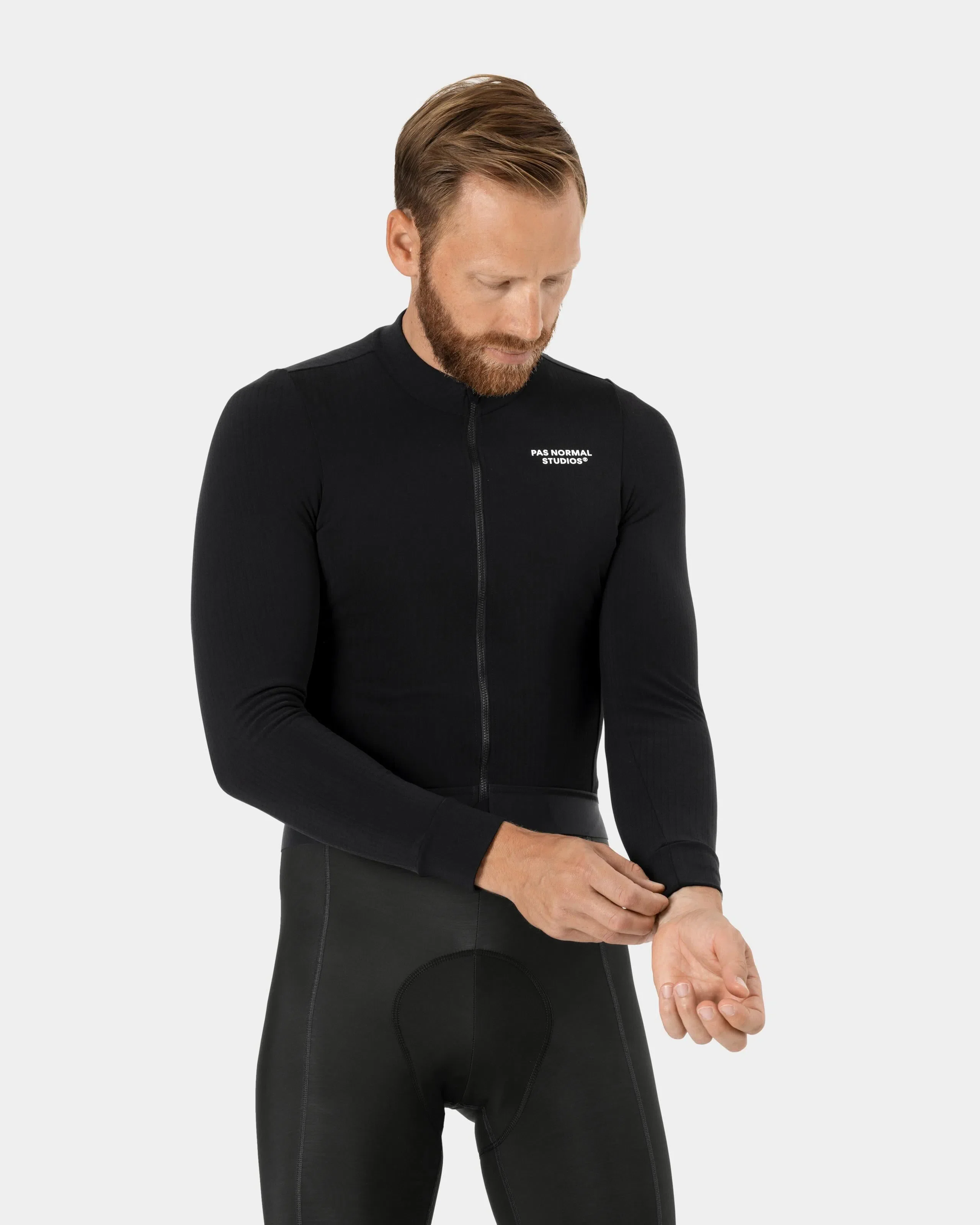 PAS NORMAL STUDIOS Essential Long Sleeve Jersey - Black - Image 4