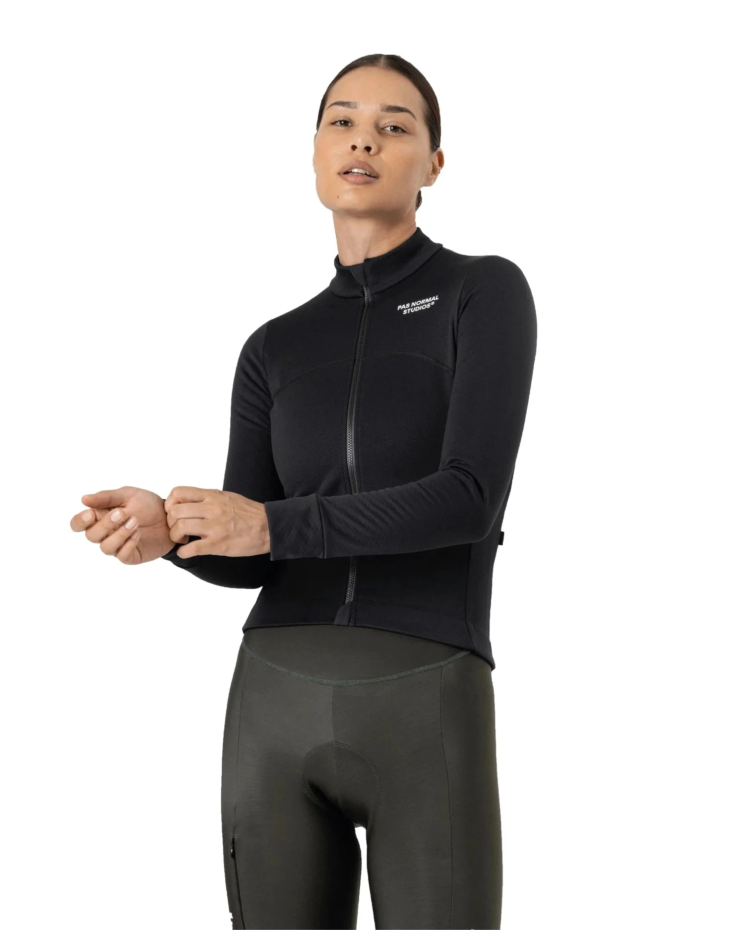 PAS NORMAL STUDIOS Essential Thermal LS Women Jersey - Black - Image 4