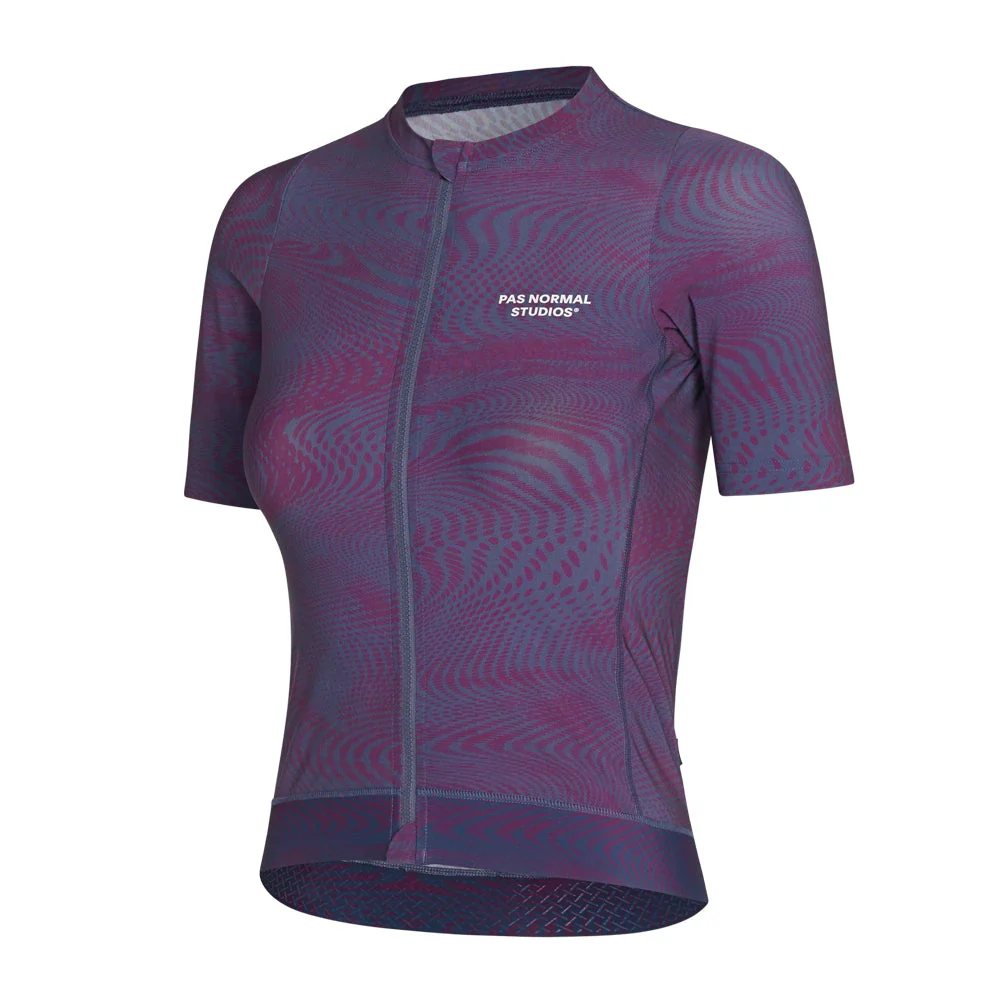 PAS NORMAL STUDIOS Essential Women Jersey SS23 - Dark Purple Psych - Image 3