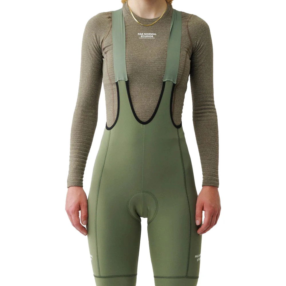 PAS NORMAL STUDIOS Essential Women Thermal Long Bibs - Dark Celeste - Image 3