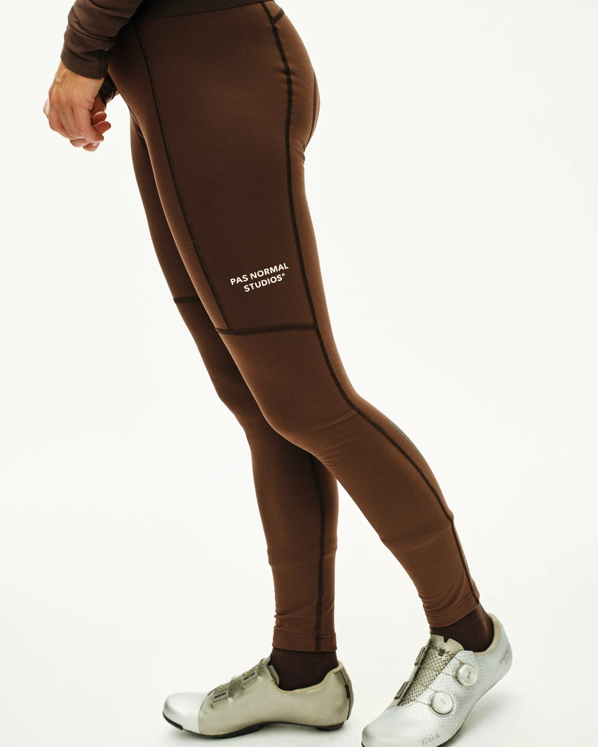 PAS NORMAL STUDIOS Essential Women Thermal Long Bibs - Light Brown - Image 6