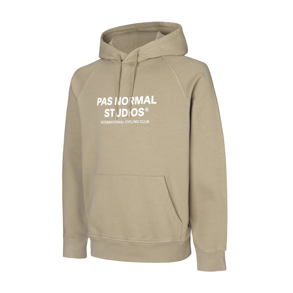 PAS NORMAL STUDIOS Logo Hoodie - Beige - Image 3