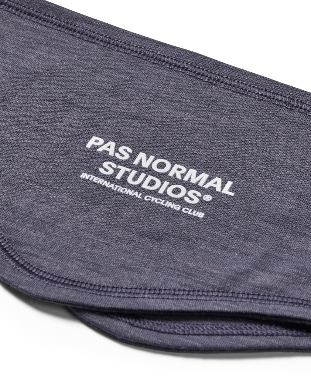PAS NORMAL STUDIOS Logo Merino Headband - Steel - Image 2