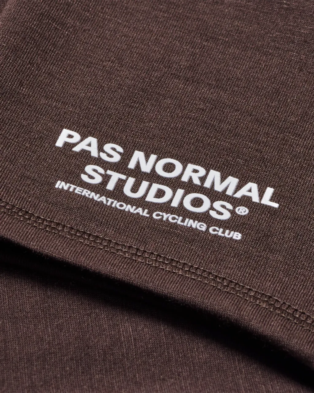 PAS NORMAL STUDIOS Logo Merino Necktube - Light Brown - Image 2