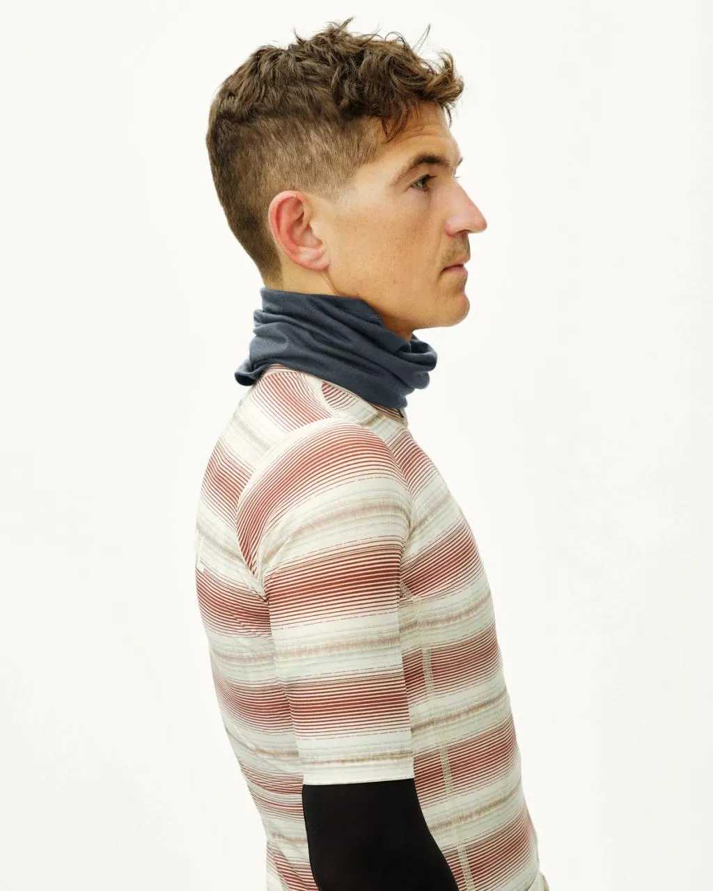 PAS NORMAL STUDIOS Logo Merino Necktube - Steel - Image 4