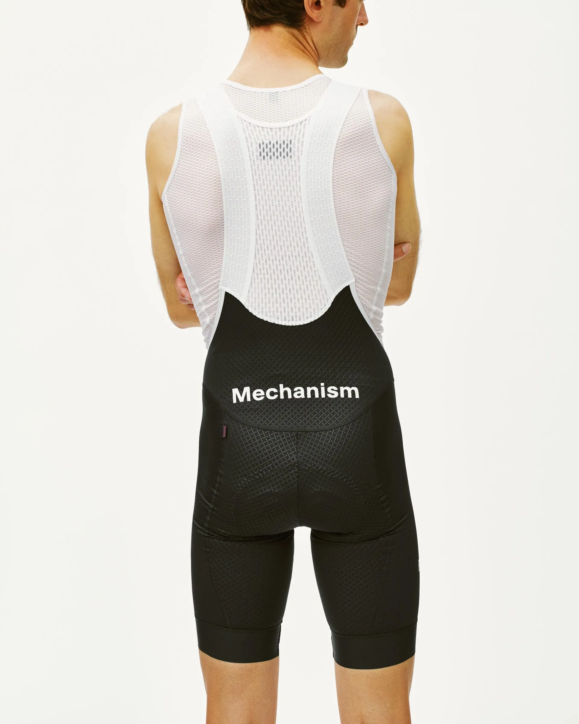 PAS NORMAL STUDIOS Mechanism Bib Shorts 2025 - Black - Image 3
