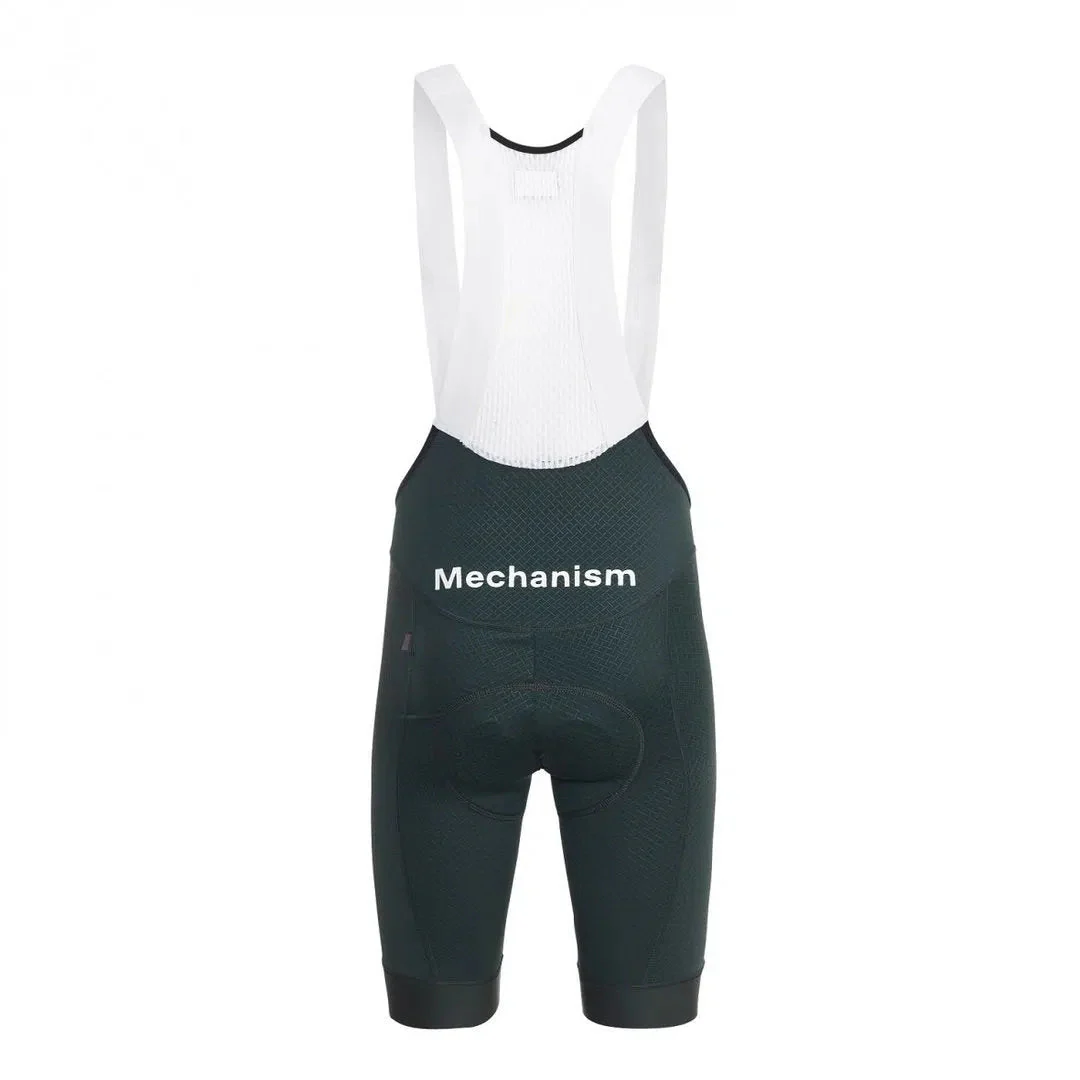 PAS NORMAL STUDIOS Mechanism Bib Shorts - Dark Green - Image 4
