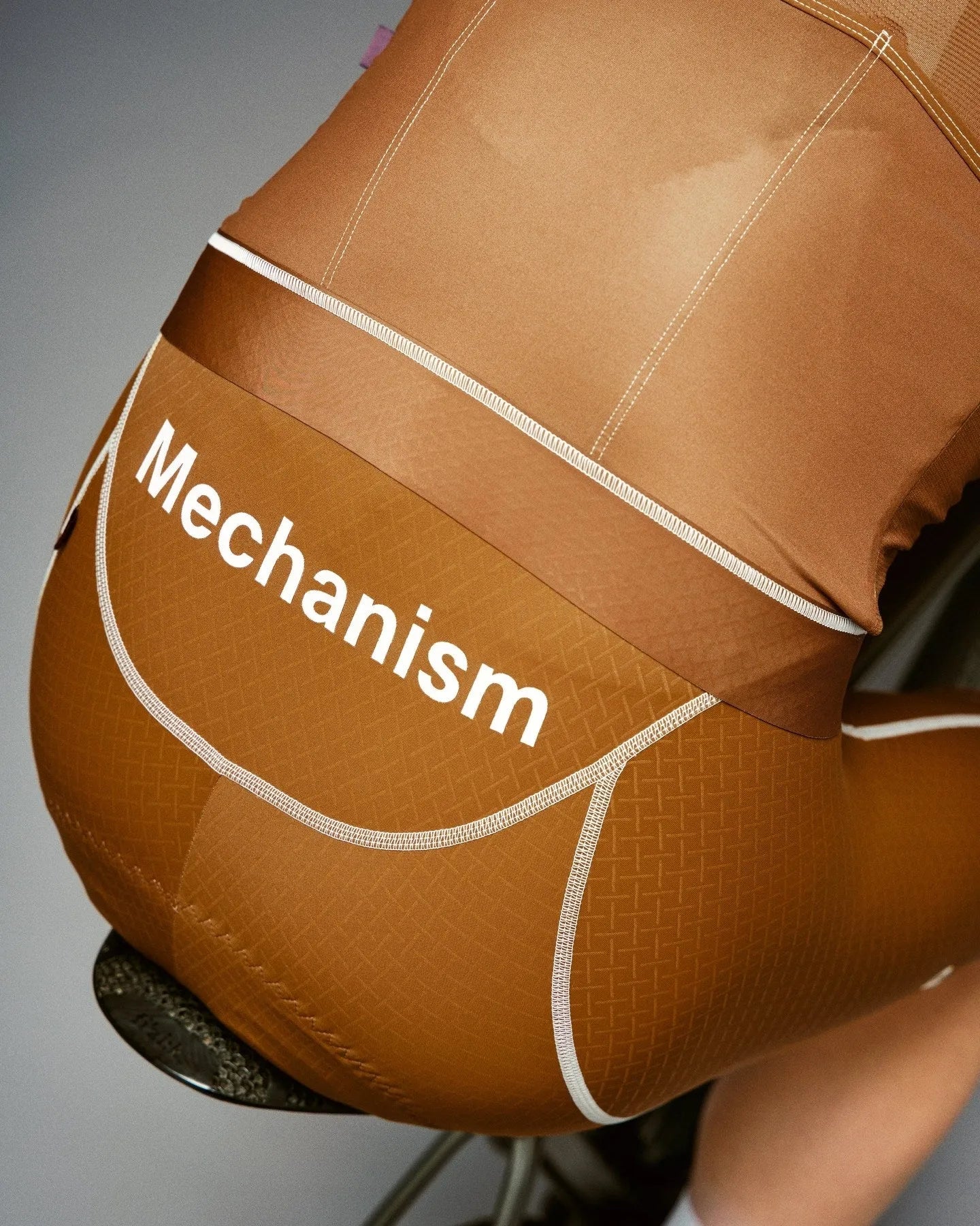PAS NORMAL STUDIOS Mechanism Bib Shorts - Dusty Brown - Image 7