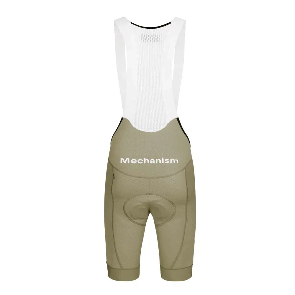 PAS NORMAL STUDIOS Mechanism Bib Shorts - Light Olive - Image 2