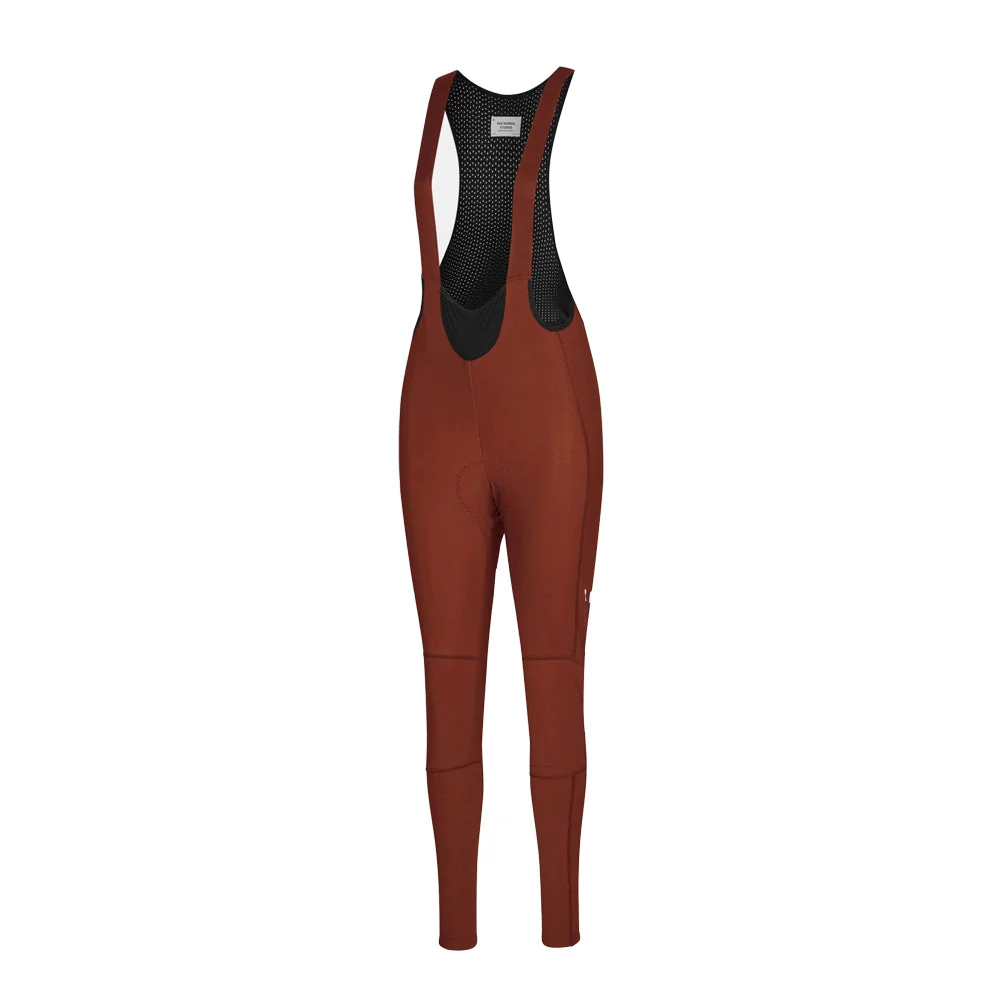 PAS NORMAL STUDIOS Mechanism Deep Winter Women Long Bib AW23 - Mahogany - Image 3