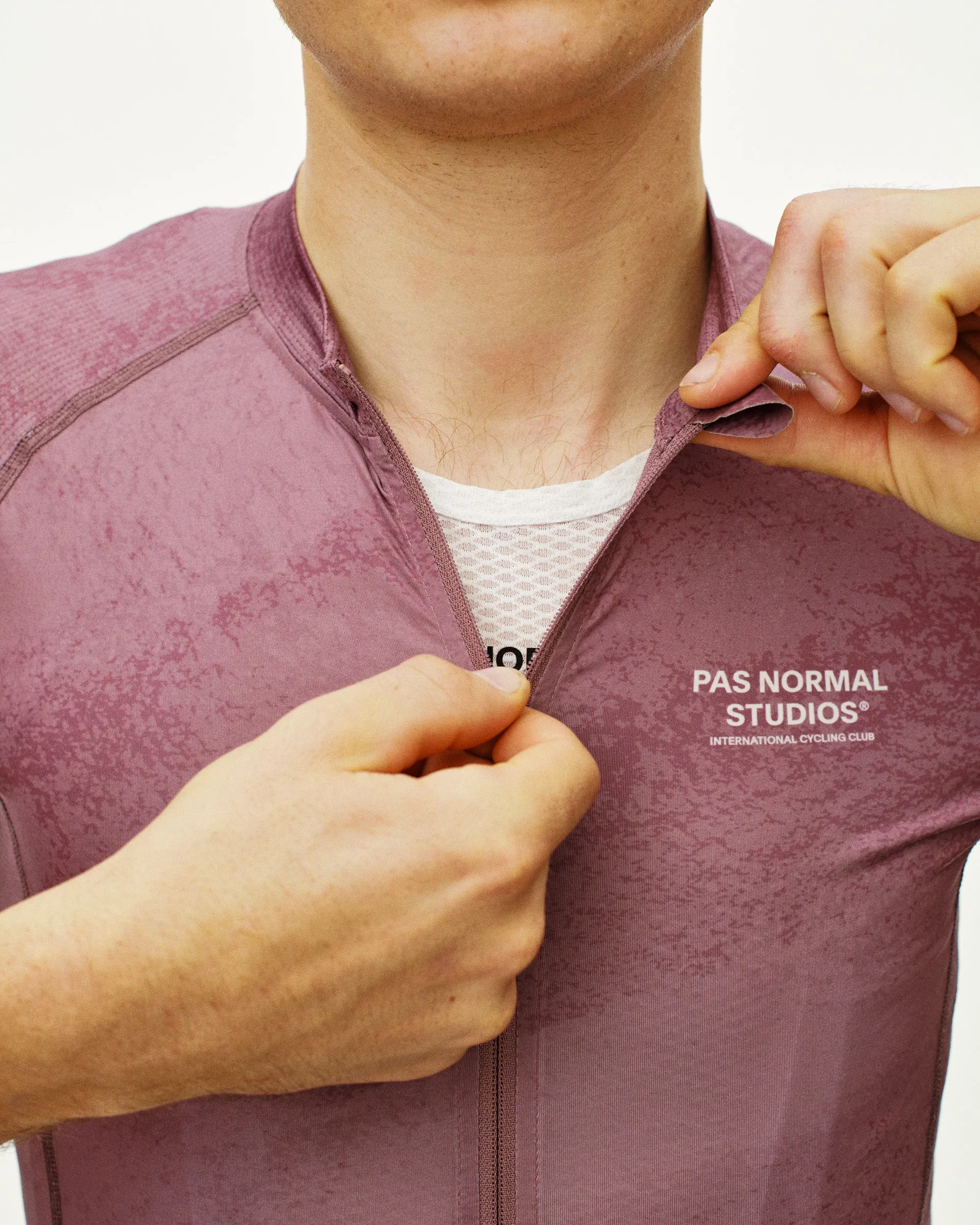 PAS NORMAL STUDIOS Mechanism Jersey - AOP Dark Mauve - Image 6