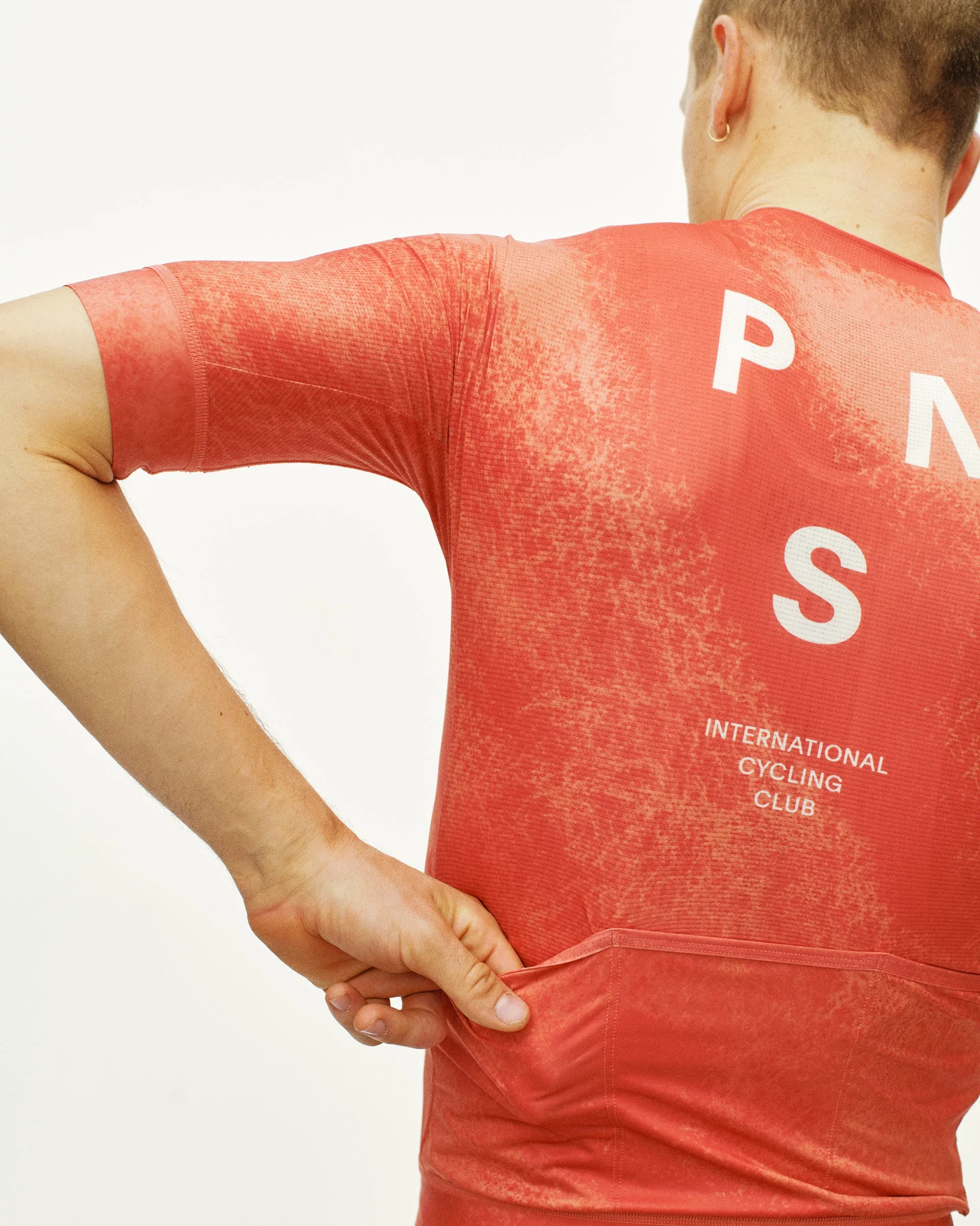 PAS NORMAL STUDIOS Mechanism Jersey - AOP Hibiscus Orange - Image 7